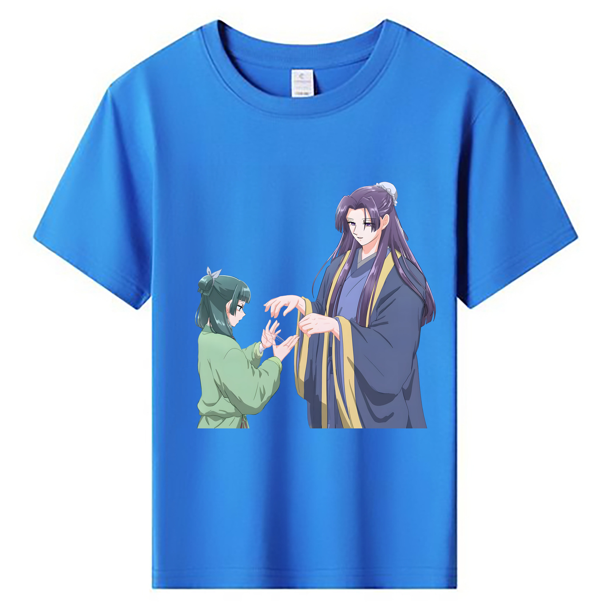 （画像用） 薬屋のひとりごと The Apothecary Diaries 綿100％キッズTシャツ（フロントプリント）